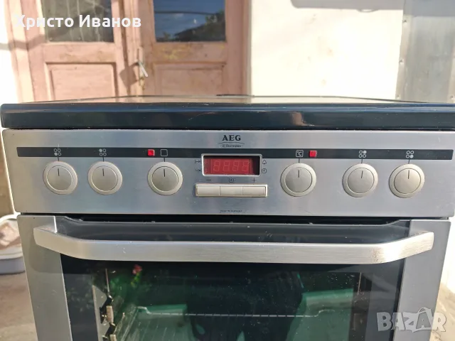 Печка AEG Competence инокс 60см, снимка 3 - Печки, фурни - 52830296