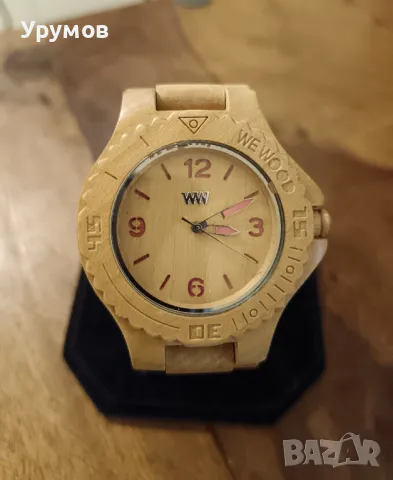 Винтидж дървен часовник WE WOOD E13-188