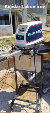 EVINRUDE 55hp, снимка 2 - Воден транспорт - 51156013