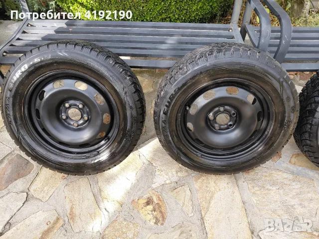 Продавам зимни гуми 15", снимка 2 - Гуми и джанти - 56533787