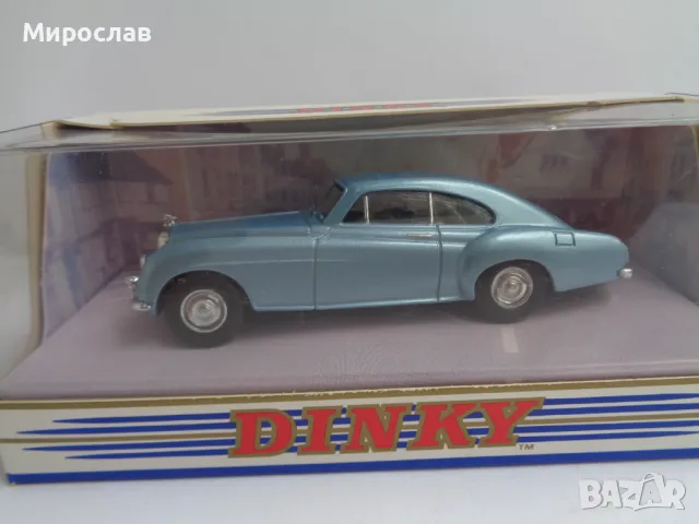 1:43 DINKY MATCHBOX BENTLEY CONTINENTAL КОЛИЧКА МОДЕЛ