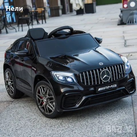 Акумулаторен джип  Mercedes GLC63 COUPE Licensed 12V батерия,MP3, снимка 3 - Електрически играчки - 50268325