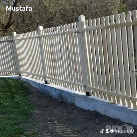 дървени градински огради , снимка 2 - Други - 52202268