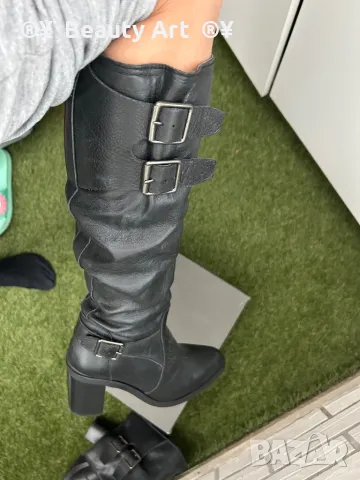 Зимни ботуши естествена кожа , 37 , снимка 7 - Дамски ботуши - 47835294