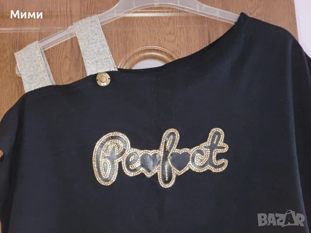 Ежедневна черна рокля Lucy, снимка 3 - Рокли - 51112851