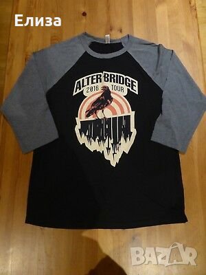 ALTER BRIDGE официална бейзбол блуза Last Hero European Tour 2016 Myles Kennedy, Mark Tremonti, снимка 2 - Блузи с дълъг ръкав и пуловери - 31857613