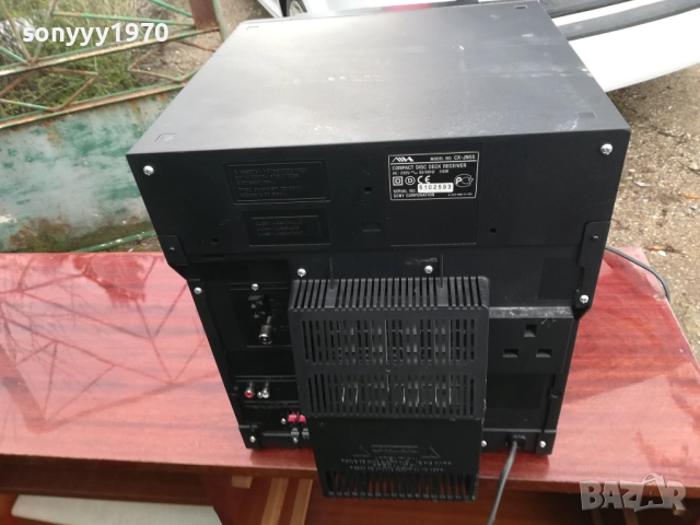 AIWA CX-JN55 ВНОС SWISS 2311251945LCHERY1, снимка 11 - Аудиосистеми - 52515130