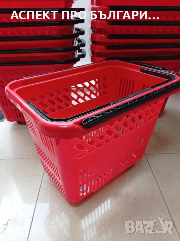 Кошница за пазаруване 54л на колелца , снимка 6 - Оборудване за магазин - 52498159