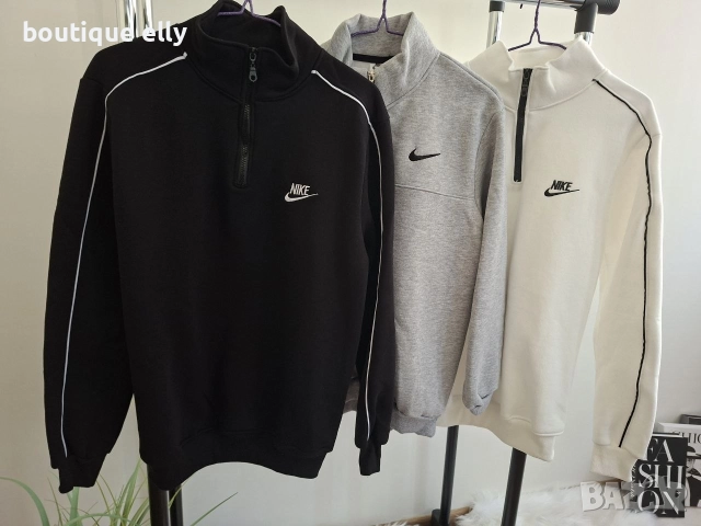 ватиран дамски суичър в черно, снимка 2 - Суичъри - 52305960