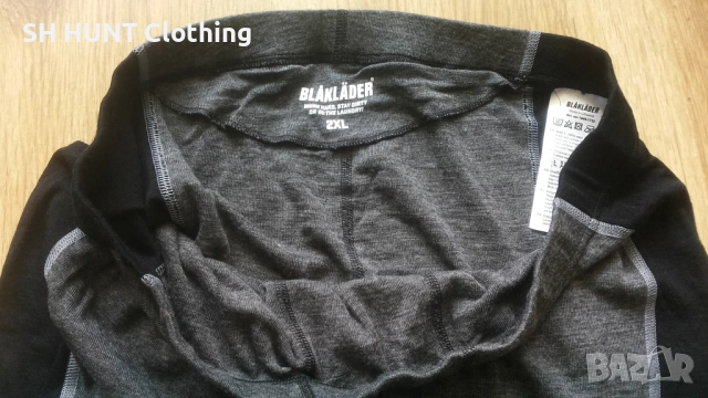 BLAKLADER 1849-1732 Thermo Underwear 100% Wool размер 2XL термо долница 100% Вълна - 1655, снимка 8 - Екипировка - 52804574