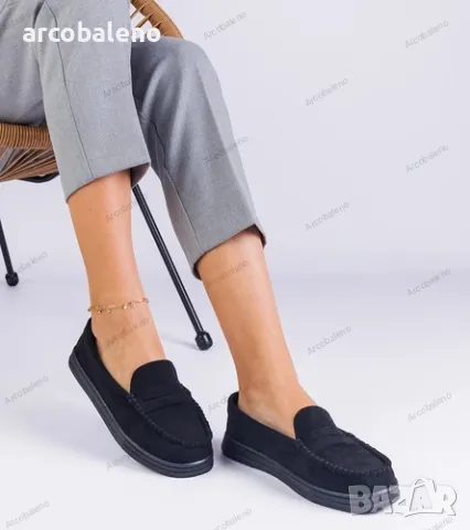 Дамски мокасини от еко велур Sevilia, 4цвята , снимка 6 - Дамски ежедневни обувки - 48951997