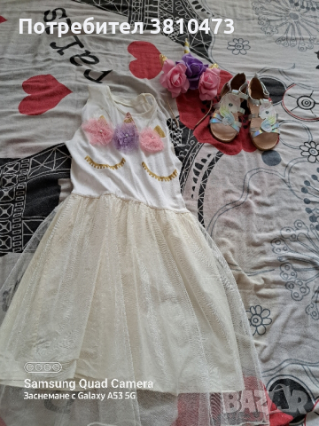 продавам рокля за 4-5 г , снимка 4 - Детски рокли и поли - 44647421