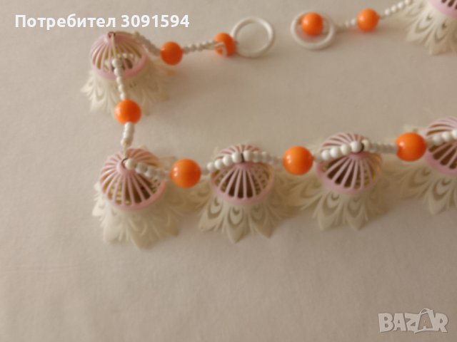 хубава колекционерска ретро верига,  играчка за легло, количката,звънци плюс звънчета всичко оригина, снимка 2 - Антикварни и старинни предмети - 44302795