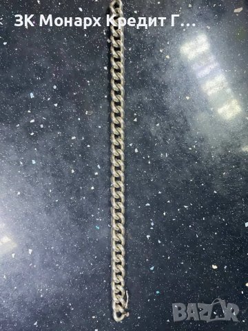 Сребърна гривна, снимка 2 - Гривни - 49395510