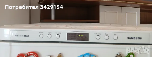Супер Изгодно Хладилник с фризер Samsung RL-39WBSW ОБЩ ОБЕМ-345L.!!, снимка 7 - Хладилници - 55854542