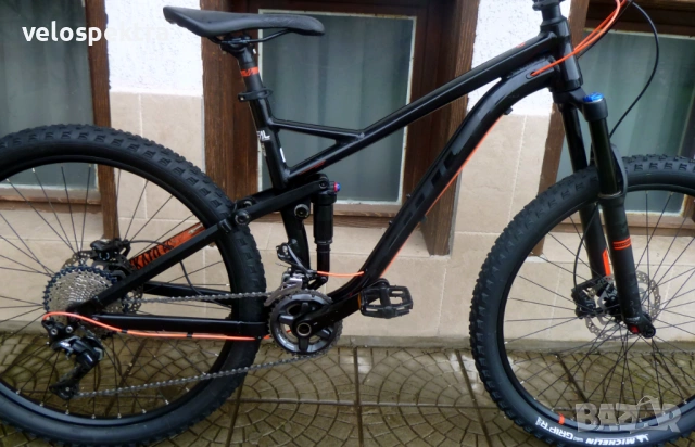 Ендуро ГОУСТ Като 27.5" ! "мека" рамка ! 2х11 скорости ! Като НОВ!, снимка 13 - Велосипеди - 54103501