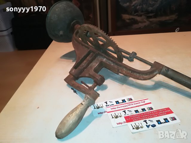 РЕТРО МАШИНЕРИЯ ОТ ФРАНЦИЯ-АНТИКА 1911221631, снимка 3 - Антикварни и старинни предмети - 38726044