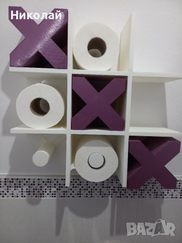 Поставка за тоалетна хартия Морски шах, снимка 1 - Декорация за дома - 36519834