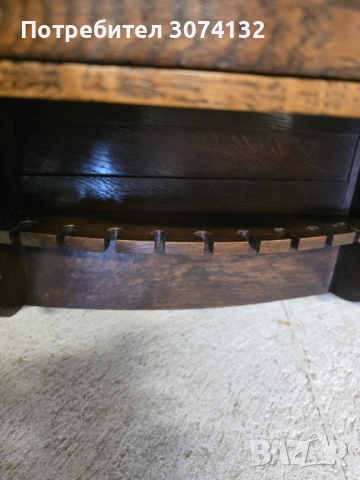 Ретро шкафче за стена с кристални стъкла, снимка 4 - Шкафове - 54257697