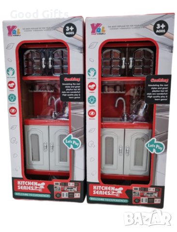 Детска кухня за къща за кукли, снимка 2 - Кукли - 42837193