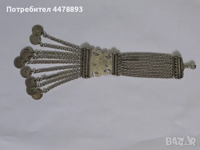 Стариннен сребърен кюстек. , снимка 7 - Антикварни и старинни предмети - 56431094