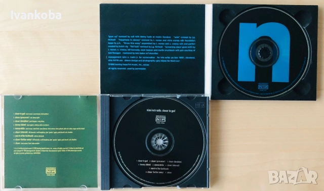 Оригинални дискове на Nine inch nails , снимка 3 - CD дискове - 53260293