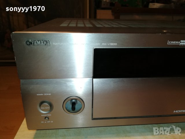 ПОРЪЧАН-YAMAHA RX-V1600 MONSTER RECEIVER-FRANCE 2711211954, снимка 8 - Ресийвъри, усилватели, смесителни пултове - 34948664