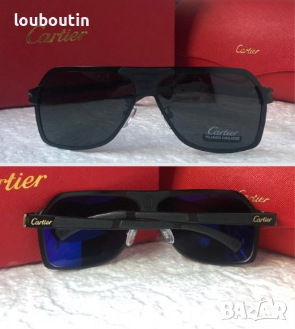 Cartier висок клас мъжки слънчеви очила с поляризация, снимка 1 - Слънчеви и диоптрични очила - 37347959