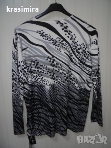 меки блузки в четири десен-големи размери , снимка 16 - Блузи с дълъг ръкав и пуловери - 38734712