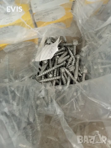 Винт, винтове дърво шестостенна глава, TORX, шайба, връх 17, цинк-ламелно покр. торнадо, разл. р-ри, снимка 8 - Железария - 51018070