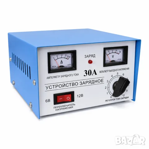 Зарядно за акумулатор 6V 12V до 30A