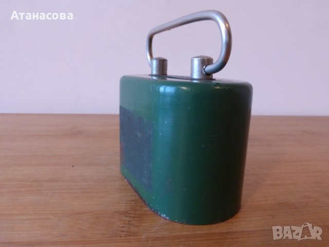 Метална касичка ДСК тъмно зелена, снимка 6 - Антикварни и старинни предмети - 42798004