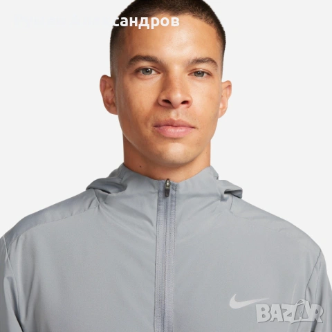 Ново мъжко яке за тренировки NIKE FORM HOODED VERSATILE JACKET р-р ХL, снимка 3 - Спортни дрехи, екипи - 54345061