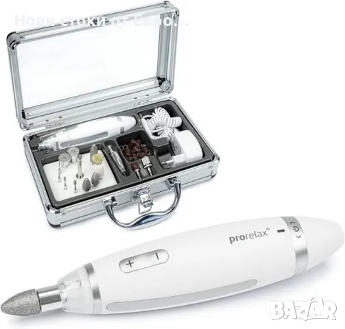 prorelax Комплект за маникюр/педикюр DELUXE |  За мъже и жени , снимка 9 - Електрически пили за пети - 49464754
