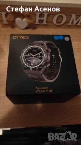 Нов Smart watch смарт часовник 2бр каишки , снимка 2 - Мъжки - 44226407