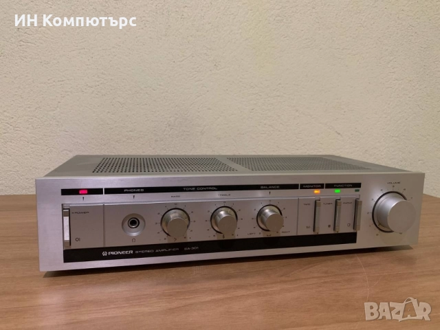 Продавам стерео усилвател Pioneer SA-301, снимка 3 - Ресийвъри, усилватели, смесителни пултове - 52436445
