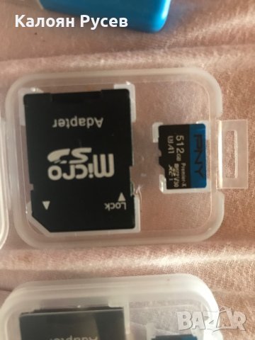 Продавам карти памет 512 GB чисто нови + подарък флашка от най-новият модел със слот за карта памет, снимка 6 - Карти памет - 42651984