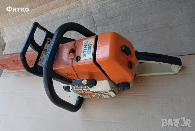 Моторна резачка STIHL 036 / Щил 036, снимка 5 - Моторни триони/резачки - 56443528