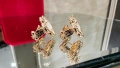Van Cleef & Arpels VCA Rose Gold Mother of Pearl Vintage Alhambra Clips Дамски Обеци, снимка 7