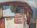 Данаил Дечев 1891-1962 Възрожденска къща с.Белово маслени бои, снимка 4