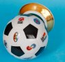 Порцеланова футболна топка Клуб СПАРТА Прага 1970те, снимка 5