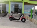 ЕЛЕКТРИЧЕСКИ СКУТЕР Maxmotors Little City Harley 1200W ЧЕРВЕН, снимка 1
