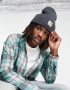 Carhartt Watch beanie in grey - страхотна зимна шапка НОВА БЕЗ ЕТИКЕТИ, снимка 1