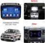 Мултимедия, Двоен дин, за VW TOUAREG, Андроид, DIN, екран 9", навигация, Туарег, Android, Touareg , снимка 2