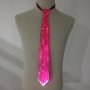 Вратовръзка LED USB светеща - червен цвят, снимка 6