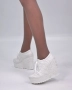 Обувки на платформа - бели - 2504 , снимка 2