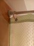 Качествена завеса за баня + телескопична шина, снимка 3