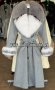 Дамско палто алпака кашмир и лисица код 916, снимка 1 - Палта, манта - 38810730