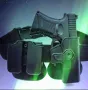 К-т Кобур и калъф за два пълнителя за Glock,може само кобур , снимка 4