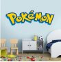 Покемон Пикачу Pokemon лого самозалепващ стикер лепенка за стена мебел детска стая